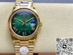 Replica Rolex Day-Date M128238-0118 8+ factory Gradient green dial - Image 2