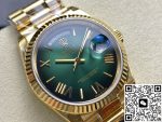 Replica Rolex Day-Date M128238-0118 8+ factory Gradient green dial - Image 3