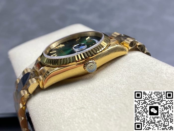 Replica Rolex Day-Date M128238-0118 8+ factory Gradient green dial - Image 7