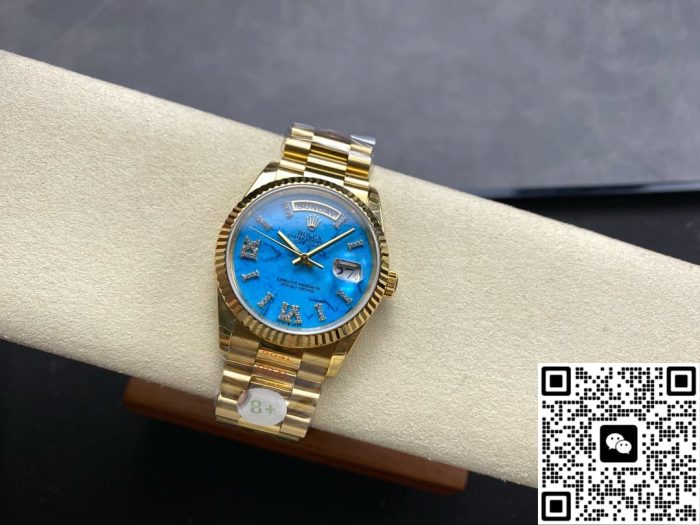 Replica Rolex Day-Date m128238-0071 8+ factory Gold strap - Image 5
