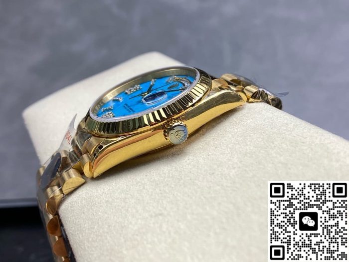 Replica Rolex Day-Date m128238-0071 8+ factory Gold strap - Image 7