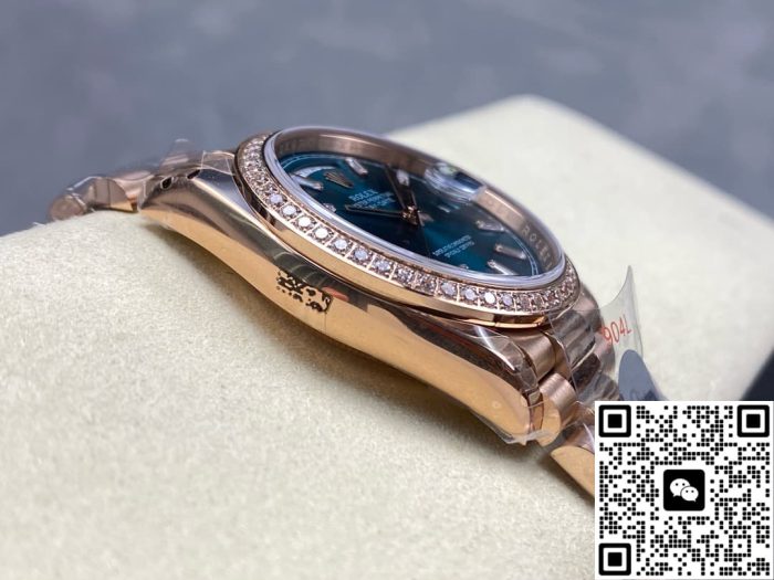 Replica Rolex Day-Date m128345rbr-0083 8+ Factory Rose gold case - Image 7