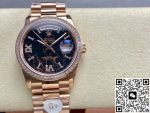 Replica Rolex Day-Date m128395tbr-0010 8+ Factory Black Dial - Image 13