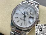 Replica Rolex Day-Date m228349rbr-0046 8+ factory Silver strap - Image 4
