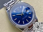 Replica Rolex Day-Date m128349rbr-0051 8+ factory Bright blue dial - Image 3