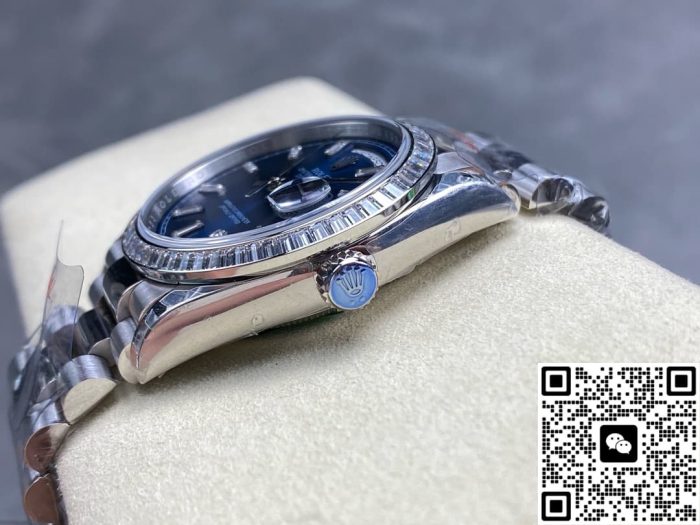 Replica Rolex Day-Date m128349rbr-0051 8+ factory Bright blue dial - Image 7