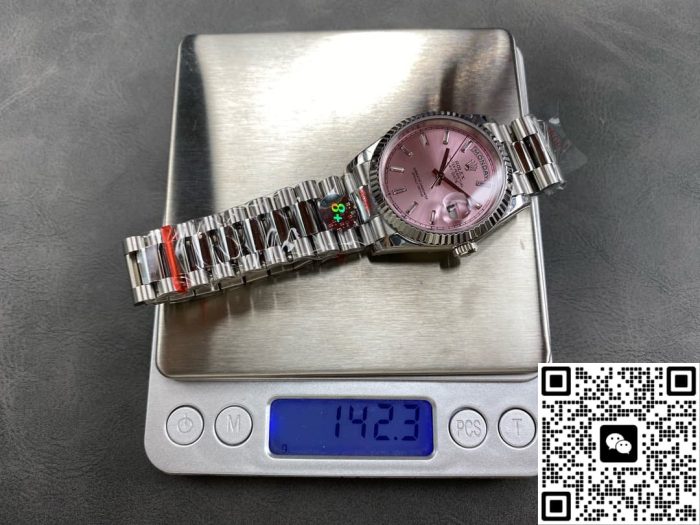 Replica Rolex Day-Date M128239-0071 8+ Factory Pink dial - Image 10