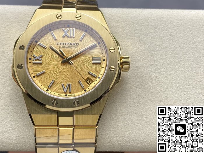 Replica Chopard Snow Mountain Pride 295363-0001 GH Factory Gold dial - Image 2