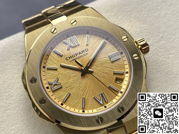 Replica Chopard Snow Mountain Pride 295363-0001 GH Factory Gold dial - Image 6