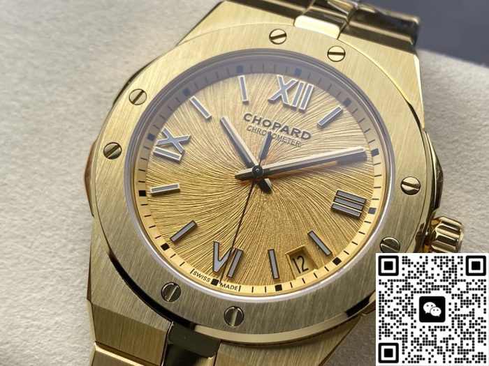 Replica Chopard Snow Mountain Pride 295363-0001 GH Factory Gold dial - Image 5