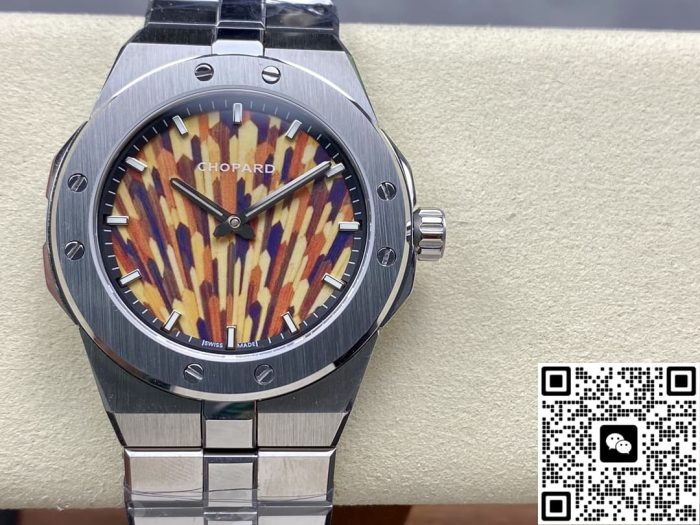 Replica Chopard Snow Mountain Pride 298635-3001 GH Factory Straw dial - Image 2