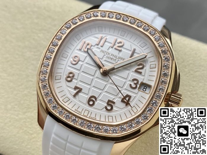 Replica Patek Philippe AQUANAUT 5268/200R-001 GR Factory Square dial - Image 4