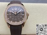 Replica Patek Philippe AQUANAUT 5268/200R-010 GR Factory Taupe Dial - Image 2