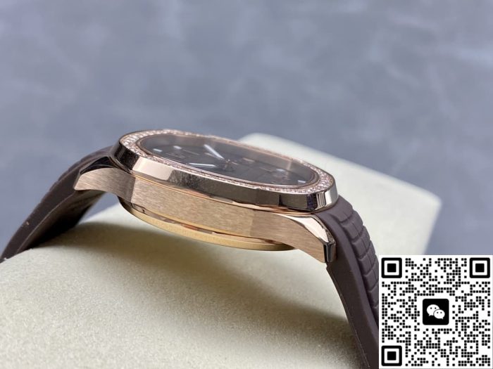 Replica Patek Philippe AQUANAUT 5268/200R-010 GR Factory Taupe Dial - Image 7