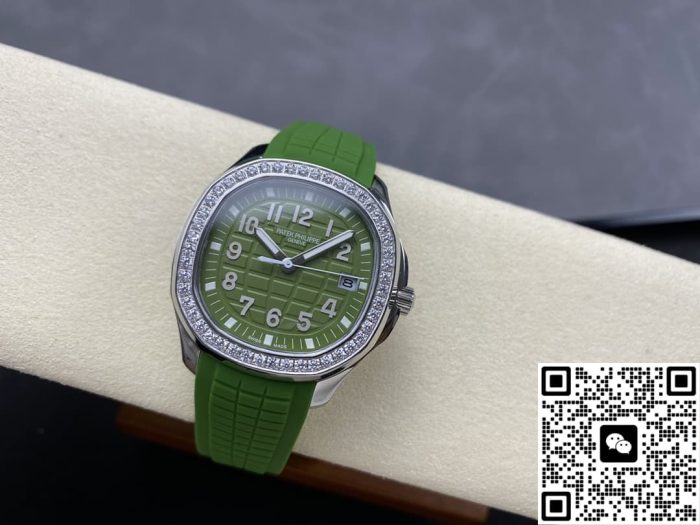 Replica Patek Philippe AQUANAUT 5267/200A-011 GR Factory Folding clasp - Image 7