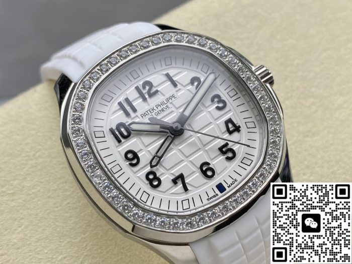 Replica Patek Philippe AQUANAUT 5267-200A-020 GR Factory Stainless steel case - Image 4