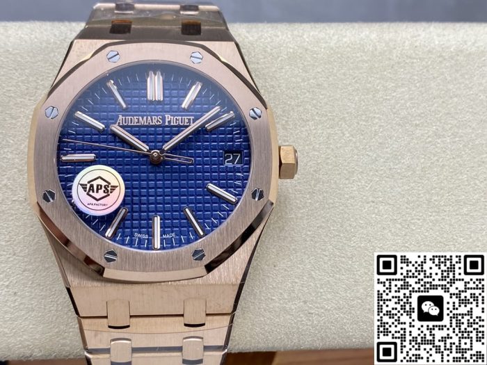 Replica Audemars Piguet Royal Oak 15510OR.OO.1320OR.03 APS factory V2 Blue Dial - Image 2