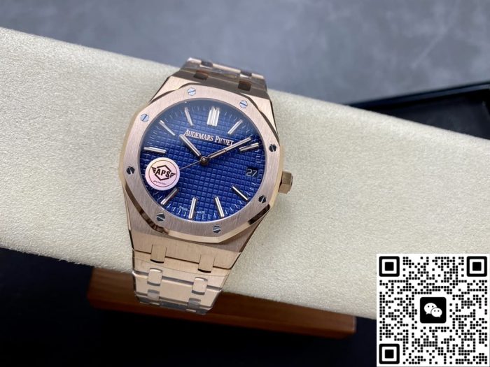 Replica Audemars Piguet Royal Oak 15510OR.OO.1320OR.03 APS factory V2 Blue Dial - Image 5
