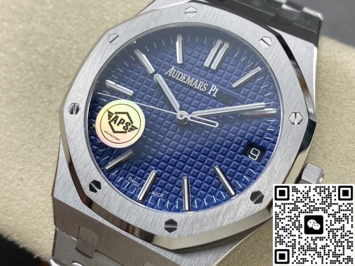 Replica Audemars Piguet Royal Oak 15510BC.OO.1320BC.02 APS factory V2 Folding clasp - Image 4