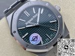 Replica Audemars Piguet Royal Oak 15510ST.OO.1320ST.09 APS factory V2 Army green dial - Image 3