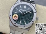 Replica Audemars Piguet Royal Oak 15510ST.OO.1320ST.09 APS factory V2 Army green dial - Image 14