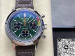 Replica Breitling TOP TIME AB01762A1L1X1 BLS factory Calfskin leather strap - Image 2