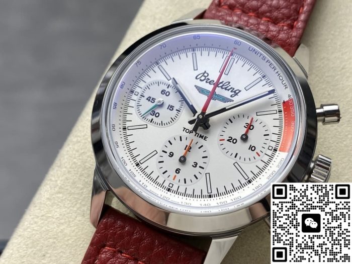 Replica Breitling TOP TIME AB01766A1A1X1 BLS factory White dial - Image 4