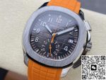 Replica Patek Philippe AQUANAUT 5968A-001 GR factory Brown dial - Image 15