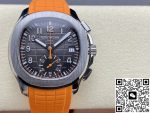 Replica Patek Philippe AQUANAUT 5968A-001 GR factory Brown dial - Image 2