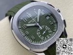 Replica Patek Philippe AQUANAUT 5968G-010 GR factory Square dial - Image 4