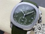 Replica Patek Philippe AQUANAUT 5968G-010 GR factory Square dial - Image 3