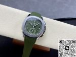 Replica Patek Philippe AQUANAUT 5968G-010 GR factory Square dial - Image 18