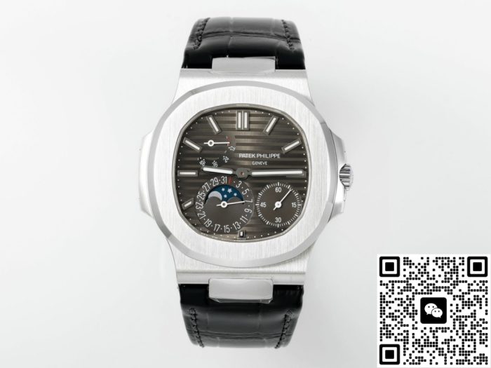 Replica Patek Philippe Nautilus 5712G-001 PPF factory V3 Black strap - Image 2