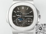 Replica Patek Philippe Nautilus 5712G-001 PPF factory V3 Black strap - Image 4