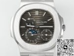 Replica Patek Philippe Nautilus 5712G-001 PPF factory V3 Black strap - Image 15