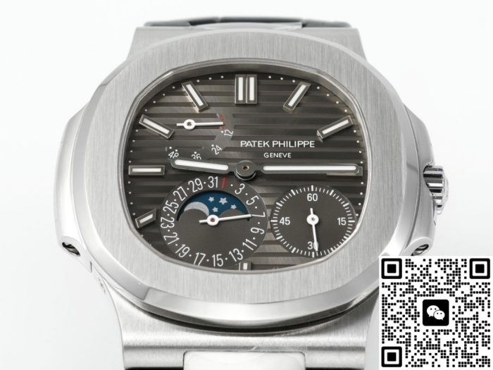 Replica Patek Philippe Nautilus 5712G-001 PPF factory V3 Black strap - Image 3