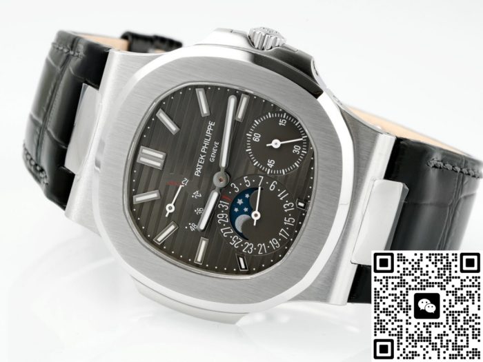 Replica Patek Philippe Nautilus 5712G-001 PPF factory V3 Black strap - Image 5