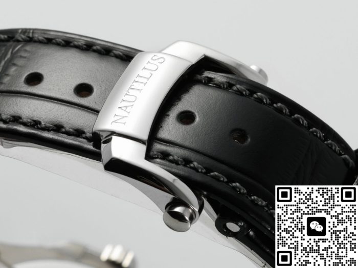 Replica Patek Philippe Nautilus 5712G-001 PPF factory V3 Black strap - Image 9