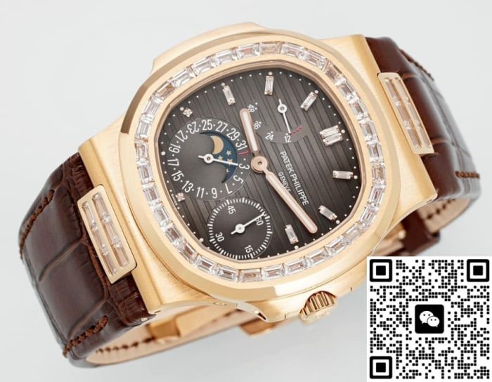 Replica Patek Philippe Nautilus 5724R-001 PPF factory V3 Date display - Image 6