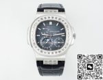 Replica Patek Philippe Nautilus 5724G-001 PPF factory V3 Black blue dial - Image 13