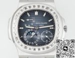 Replica Patek Philippe Nautilus 5724G-001 PPF factory V3 Black blue dial - Image 15