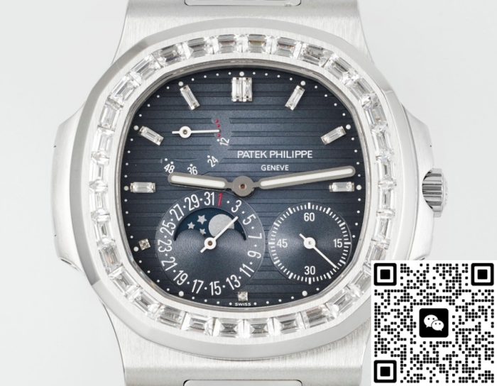 Replica Patek Philippe Nautilus 5724G-001 PPF factory V3 Black blue dial - Image 4