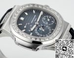 Replica Patek Philippe Nautilus 5724G-001 PPF factory V3 Black blue dial - Image 6