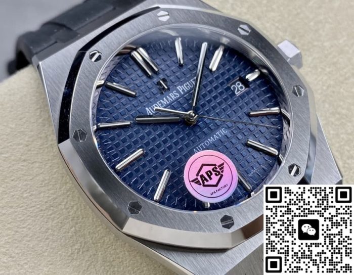 Replica Audemars Piguet Royal Oak 15500ST.OO.1220ST.01 APS factory V3 Blue Dial - Image 3