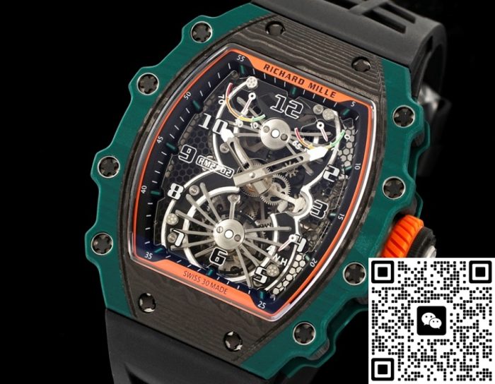 Replica Richard Mille RM21-02 RM Factory Black strap - Image 3
