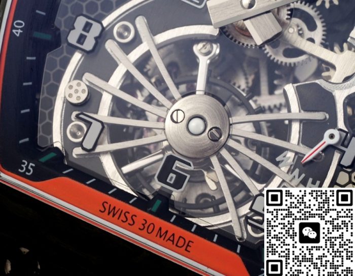 Replica Richard Mille RM21-02 RM Factory Black strap - Image 9