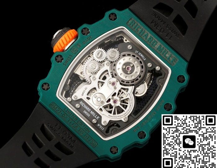 Replica Richard Mille RM21-02 RM Factory Black strap - Image 5