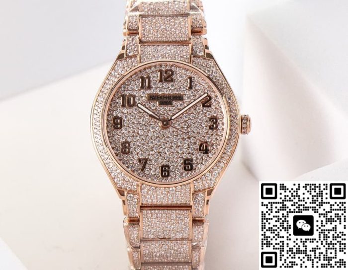 Replica Patek Philippe TWENTY~4 7300-1450R-001 SJ Factory Diamond dial - Image 2