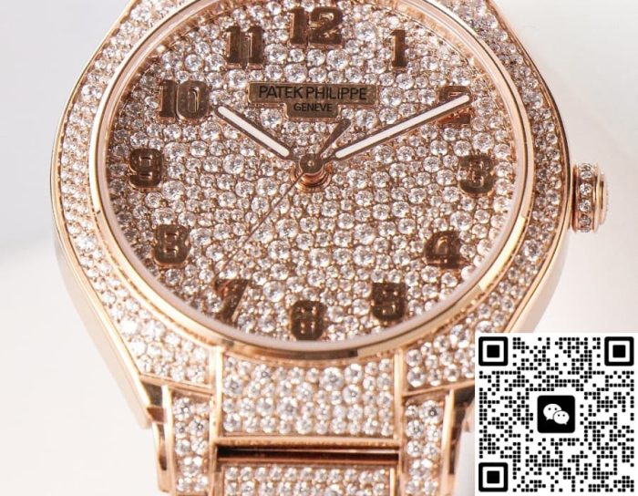 Replica Patek Philippe TWENTY~4 7300-1450R-001 SJ Factory Diamond dial - Image 3