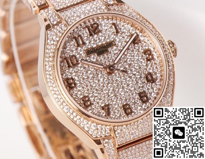 Replica Patek Philippe TWENTY~4 7300-1450R-001 SJ Factory Diamond dial - Image 9